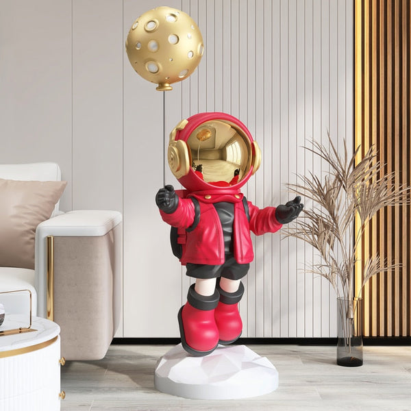 Large Size Moon Balloon Astronaut Statue